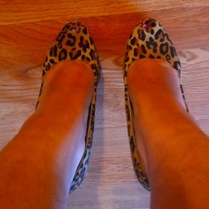 Shoes leopard heels